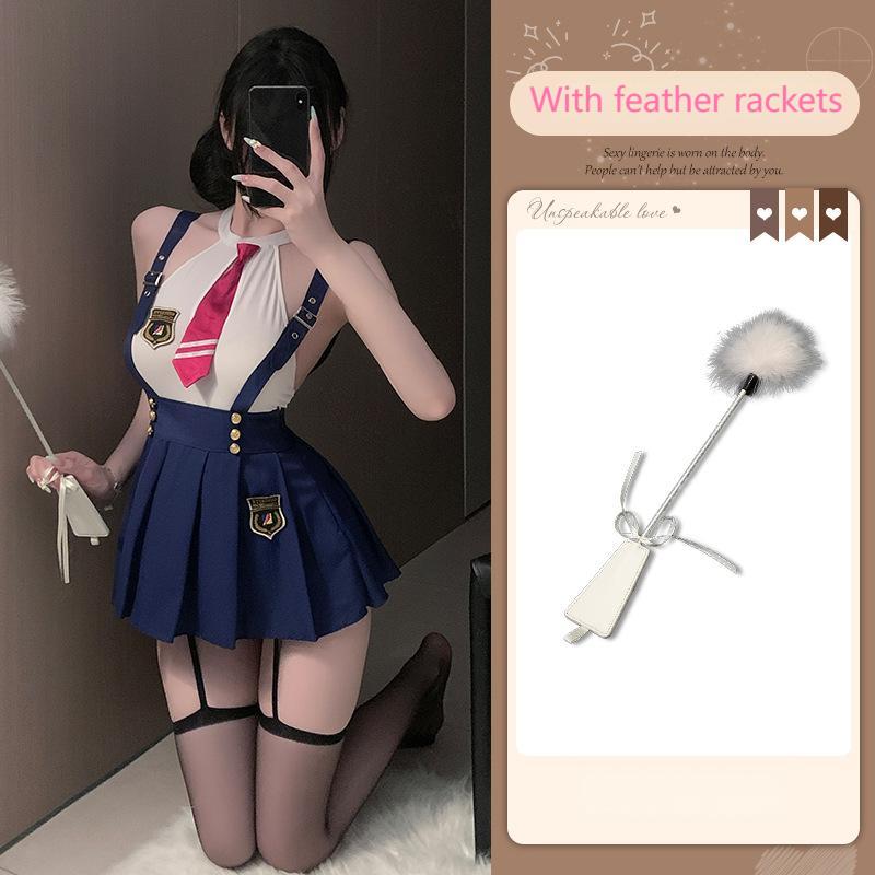 XXOO Erotic Sexy Japanese Anime Girl School Uniform College Student Outfits Cosplay Costume