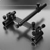Double Fishing Rod Holder AntiMovement Design Bracket Easy To Disassemble