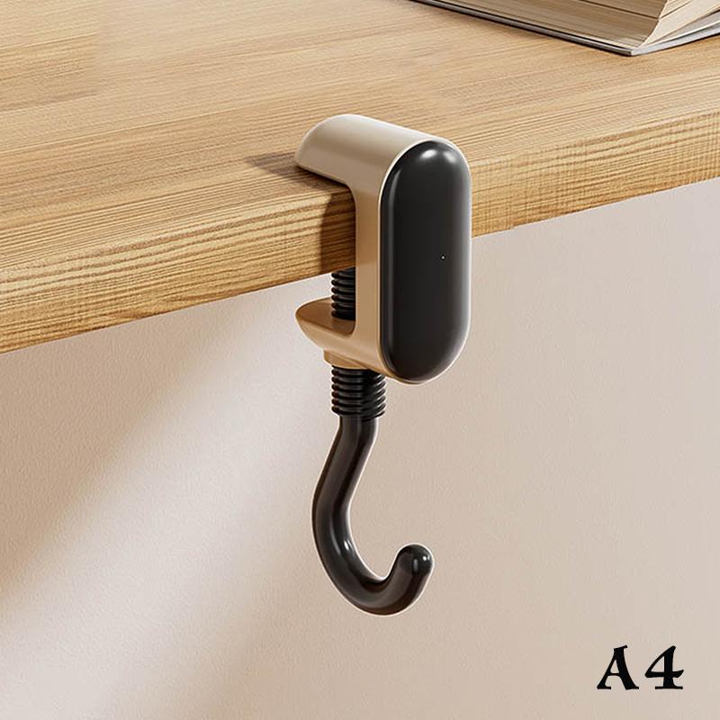 

Dopamine Portable Adjustable Desk Edge Hook Desktop Bag Hooks Strong Load-Bearing Gaming Headset Water Bottle Hanging Hooks
