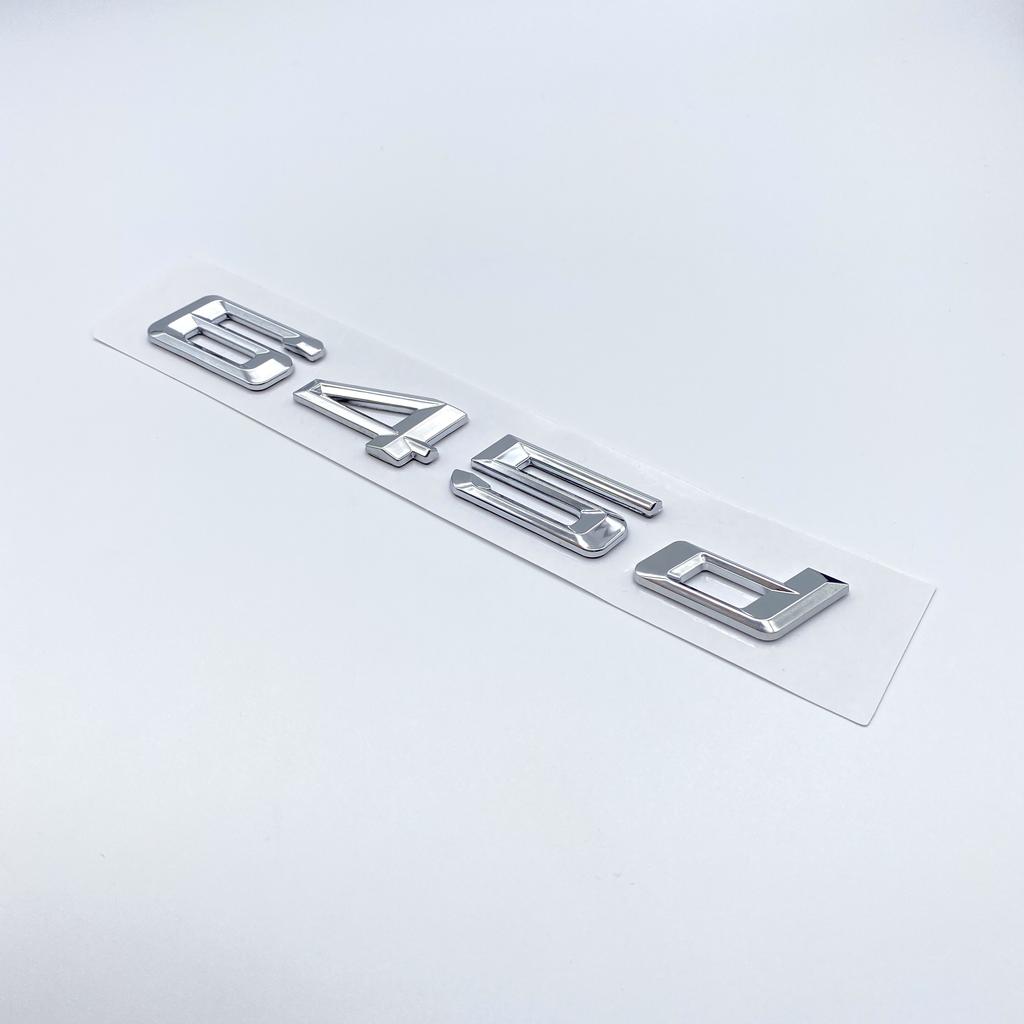 3D Chrome Black 620d 625d 628d 630d 635d 640d 645d 650d ABS Letters Car Trunk Badge Emblem Sticker for BMW 6 Series F06 F12 OT4