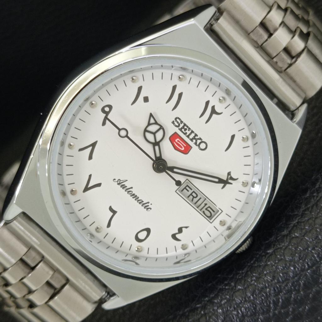 

АВТОМАТИЧЕСКИЕ ВИНТАЖНЫЕ ВОССТАНОВЛЕННЫЕ МУЖСКИЕ ЧАСЫ SEIKO 5 JAPAN 6309A БЕЛЫЕ a441410-4 Sk-a441410-1