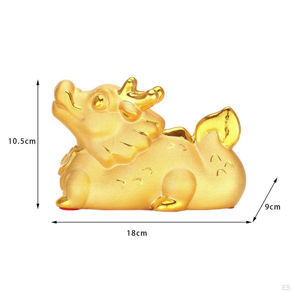 Zvířecí prasátko keramika Dragon Specie Year of the Home Money Jar Spořicí hrnec pro