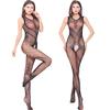 Sex Underwear Craftsmanship Advanced V-shaped Jacquard Embroidery Open-file Hollow Mesh One-piece Mesh