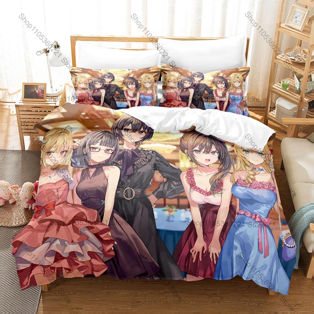 Cool Personality Alya Sometimes Hides Her Feelings in Russian Bedding Set New Soft Microfiber Anime Duvet Cover Pillowcase Home