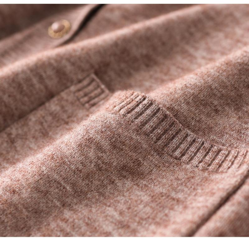 Plus-size Spring and Autumn 2024 New Women's Thin Coat Comfortable Casual Fashion Loose V-Collar Coat Women's Coat