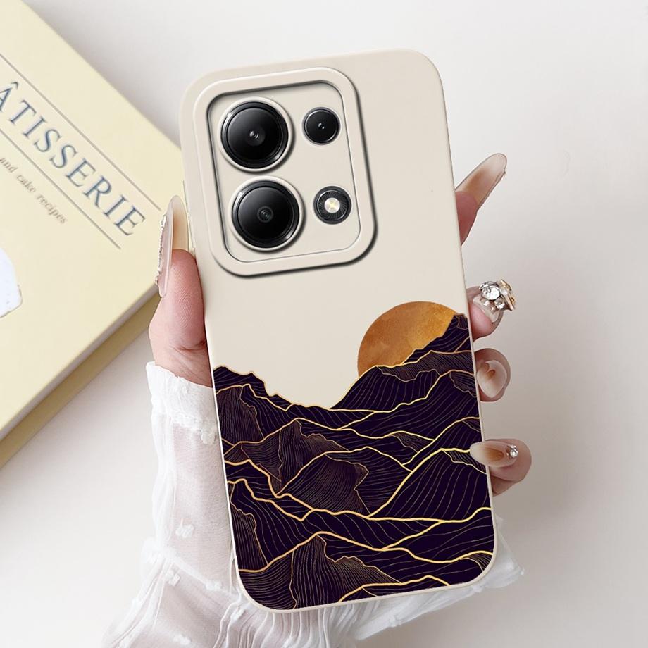 Für Xiaomi Redmi Note 13 Pro Plus Handyhülle Weiche Matte Silikon Hülle Redmi Note 13 Pro Note13 4G 5G Funda Cartoon Rückseite