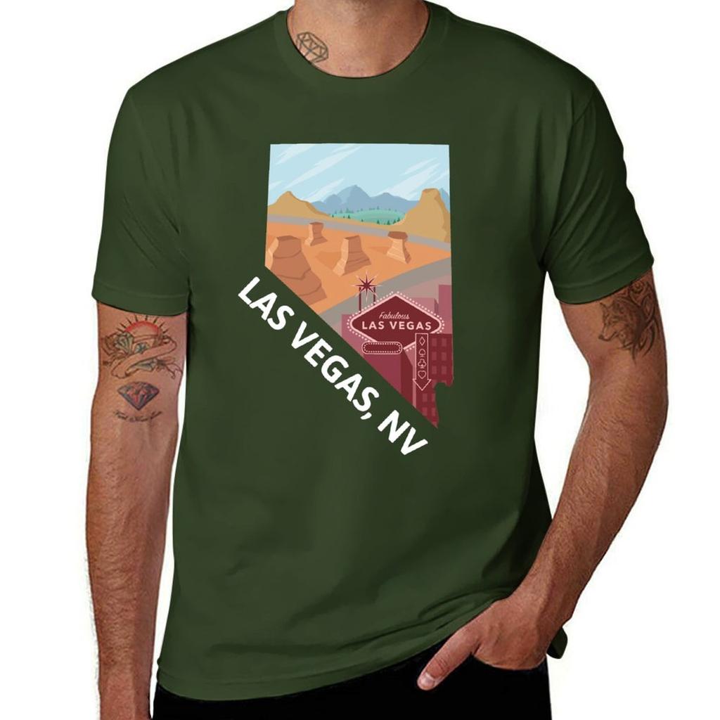 Las Vegas Nevada Tshirt sweat plus sizes clothes for men