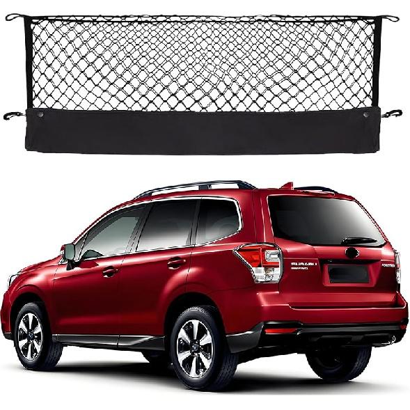 Cargo Net Truck Bed Trunk Compatible With 2025 2024 -2013 Chevrole Pickup Chevy Silverado & Colorado WT LS LT LTZ & GMC Sierra 1500/2500HD/3500HD Car