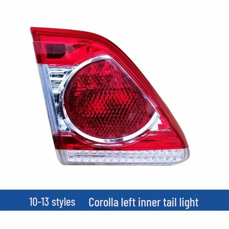 Compatible Taillight Cover for Toyota Corolla 2007-2013: Rear Brake Light Half Assembly