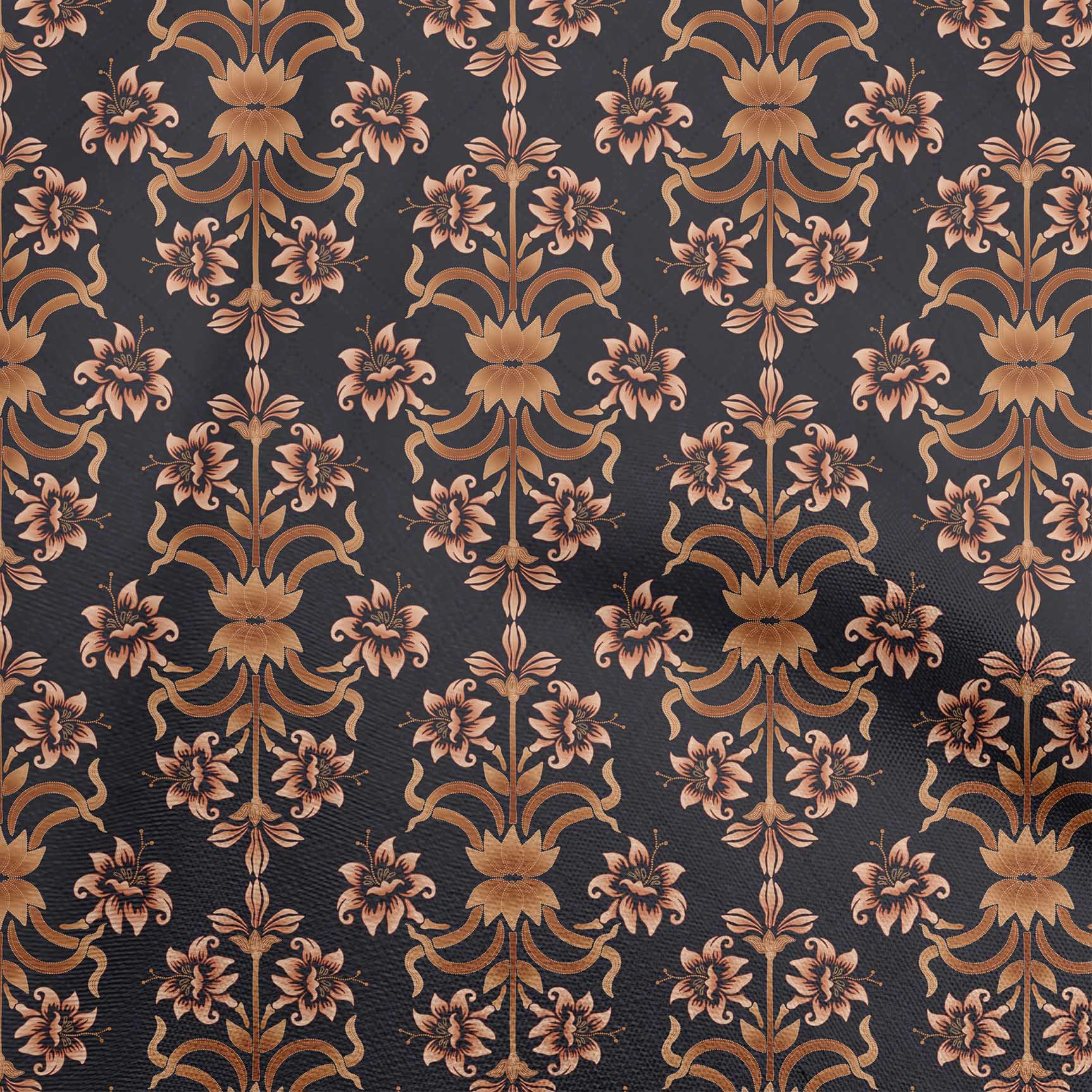 

Тканина oneOone Cotton Flex Dark Chocolate Тканина для рукоділля з квітковими крапками Декоративна тканина з принтом у дворі 40 дюймів 42 Inch Wide - Viscose Chiffon помаранчевий