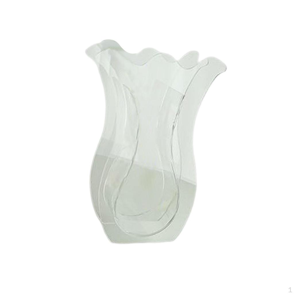 Acrylic Flower Vase Decorative Art Vases Nordic Table Centerpieces Flowers Holder for Living Room
