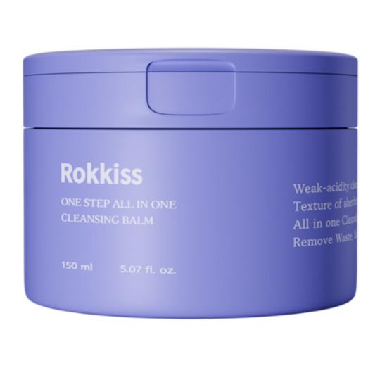 Rokkiss Одношаговый очищающий бальзам «все в одном» с низким pH – Мягкое ежедневное очищающее средство 150 мл Cleansing Balm  1