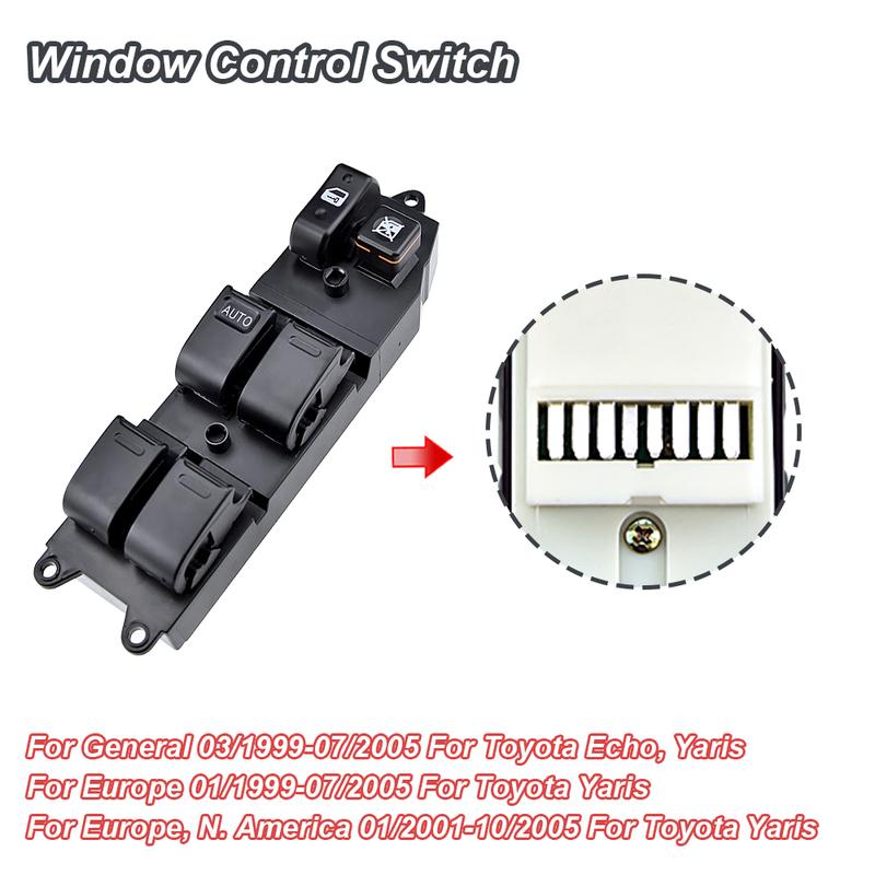 84820-60090 Electric Master Door Window Lifter Button Main Switch Control Unit for Toyota Camry Corolla 1997-2007 Car Products