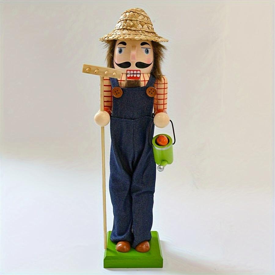 

Очаровательная деревянная статуэтка щелкунчика - идеально подходит для украшения на Рождество и День святого Валентина, подходит для комнат молодых людей, гостиных и детских комнат. gardener