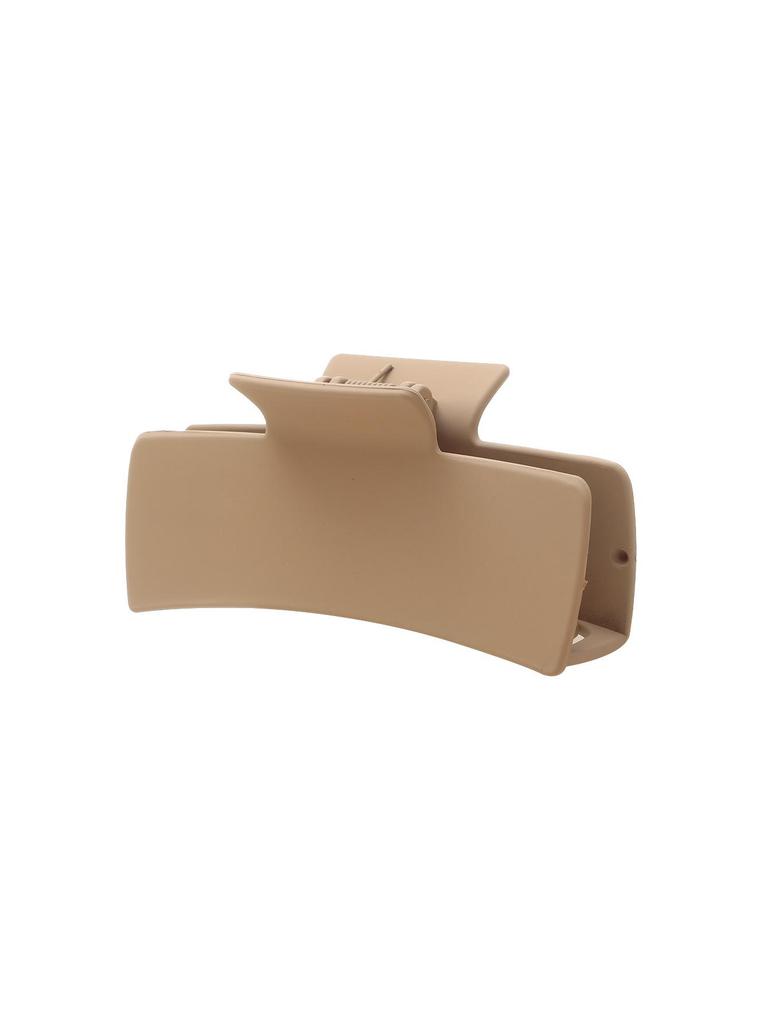 Elegant Solid Color Square Hair Claw Clip for Stylish Hair Buns