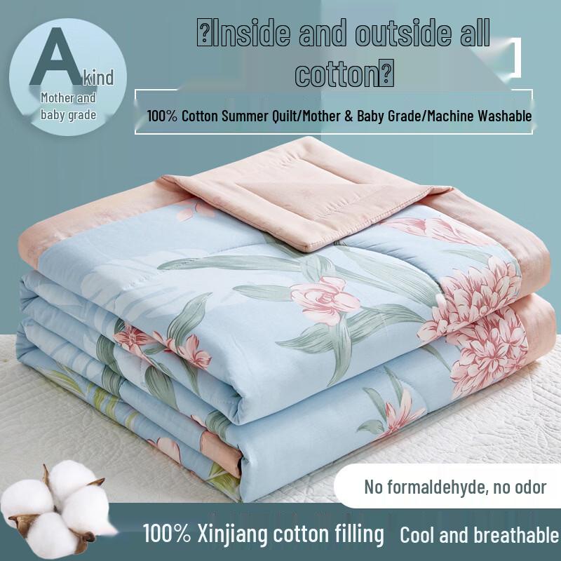 Pure Cotton Summer Cooling Quilt