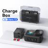 AMAGISN Camera Battery Fast Charging Box for GoPro Hero 13/12/11/10/9 Memory Card Storage Case