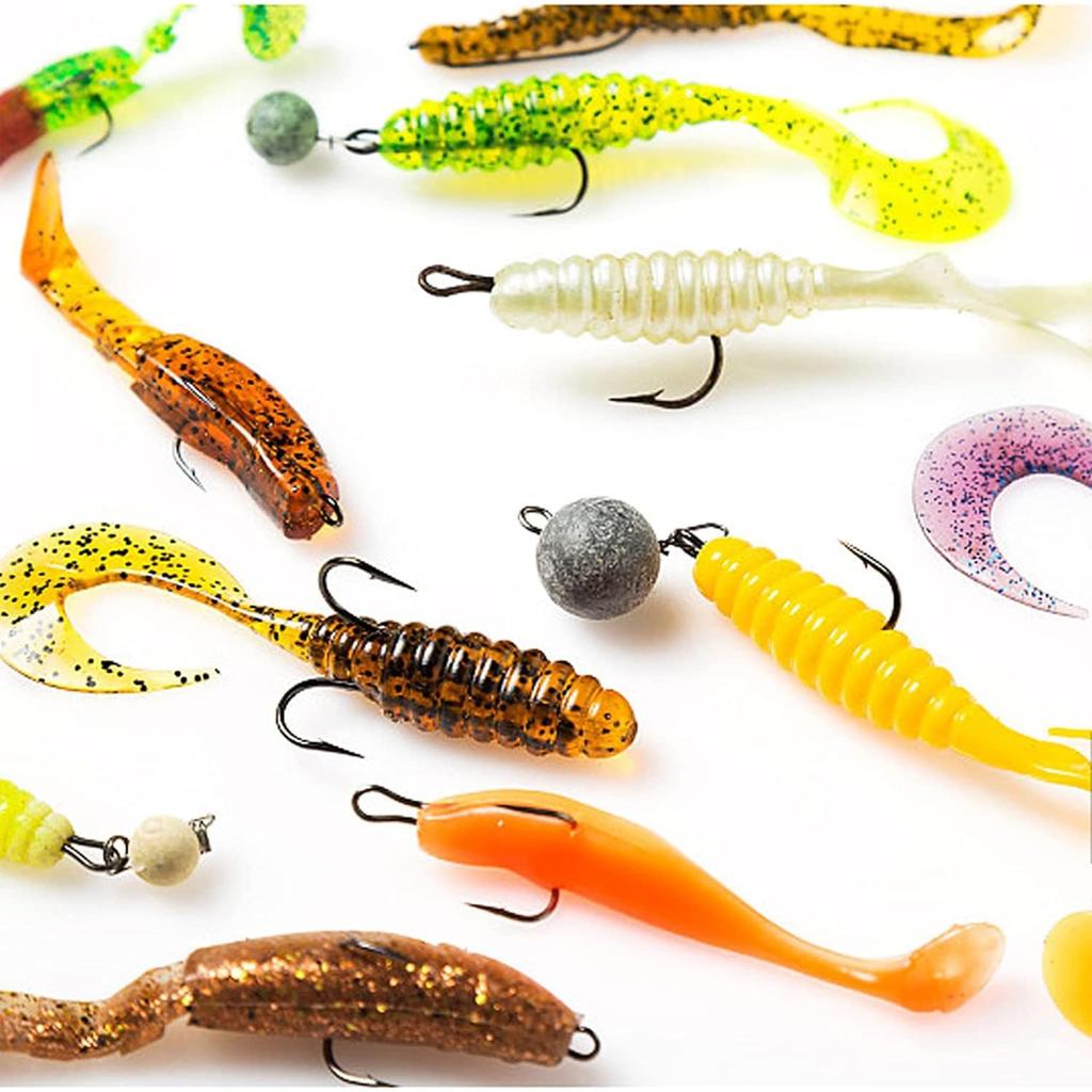 Fishing Double Lure Fishing Lure Assist High Improved Obstacle Avoidance 50 Hooks, Replacement, Hooks, Hooks, Strength, Performance, Pieces, 1#