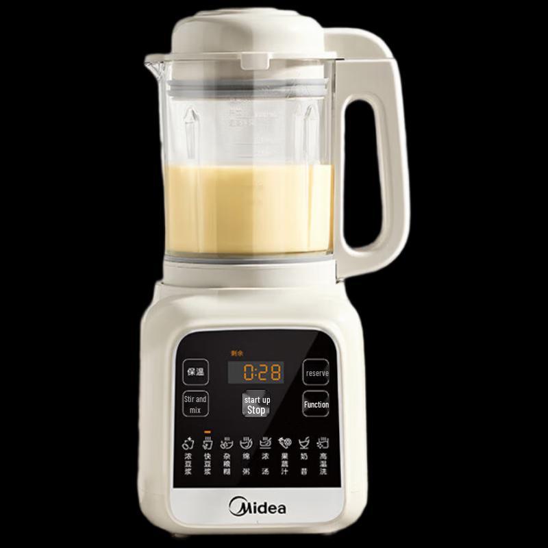 Midea 1.2L Mini Multi-functional Blender & Soymilk Maker CN plug (adapter included)