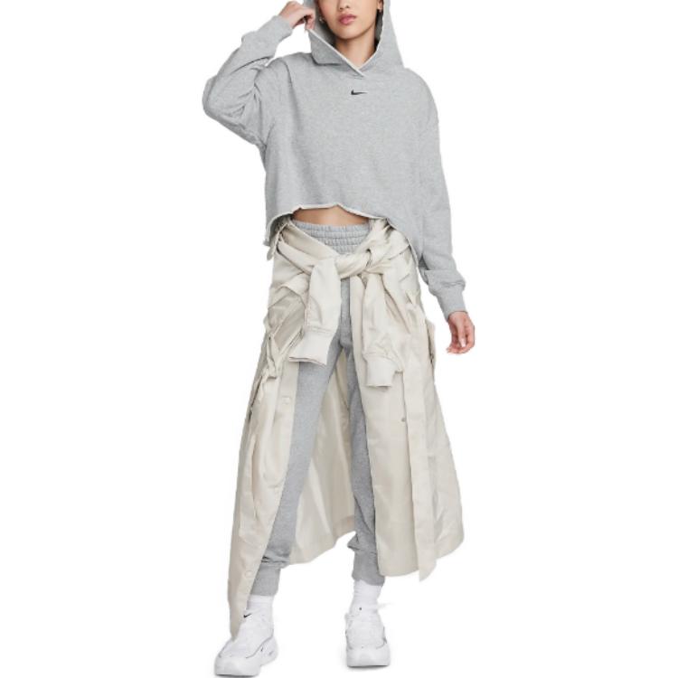 New Nike Sweatshirts Women's Gray FB8267-063