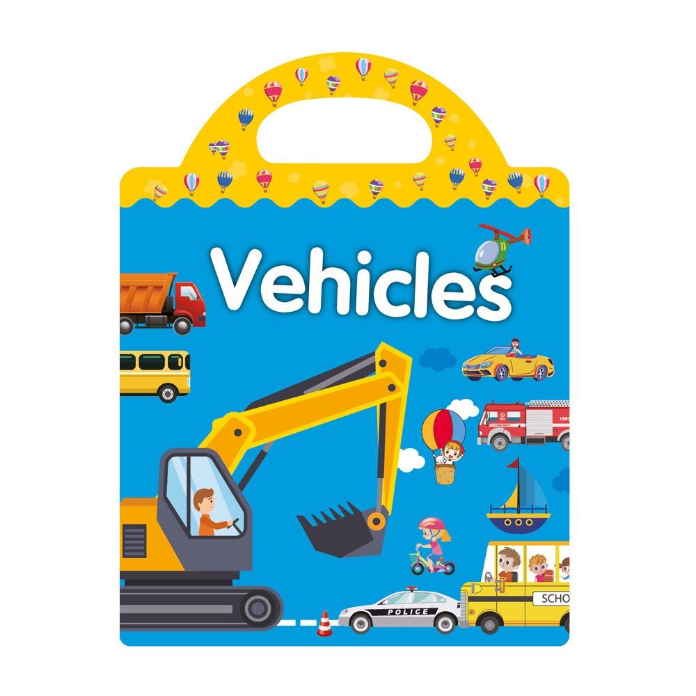 Sticker Books Early Education Concentration Training, Animal Dinosaur Decorative Sticker Books