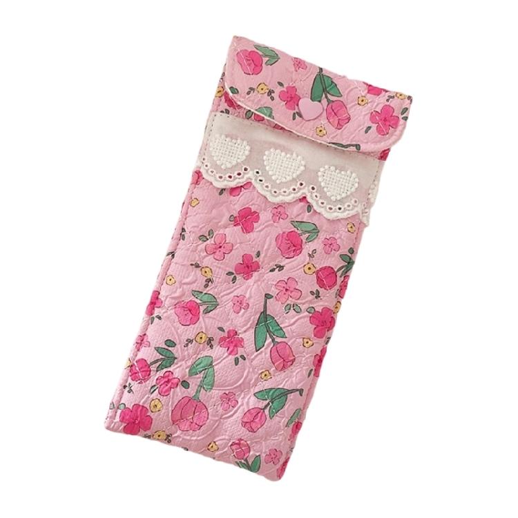 

Charm Cartoon Eyeglass Holder Padded Storage Pouch For Daily Use Or Travel