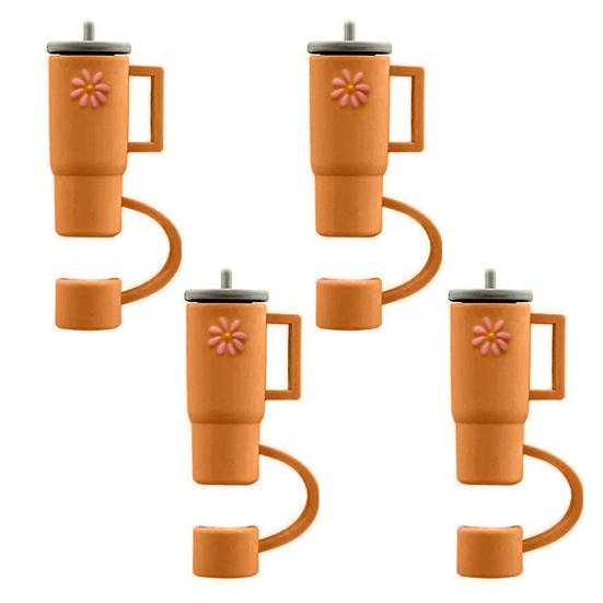 Stylish Straw Tip with Handle Reusable Multi-purpose