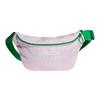 Originals Fashion Color Block Polyester Waist Bag Chest Bag Crossbody Bag Regular Women Bags Pink HI4919