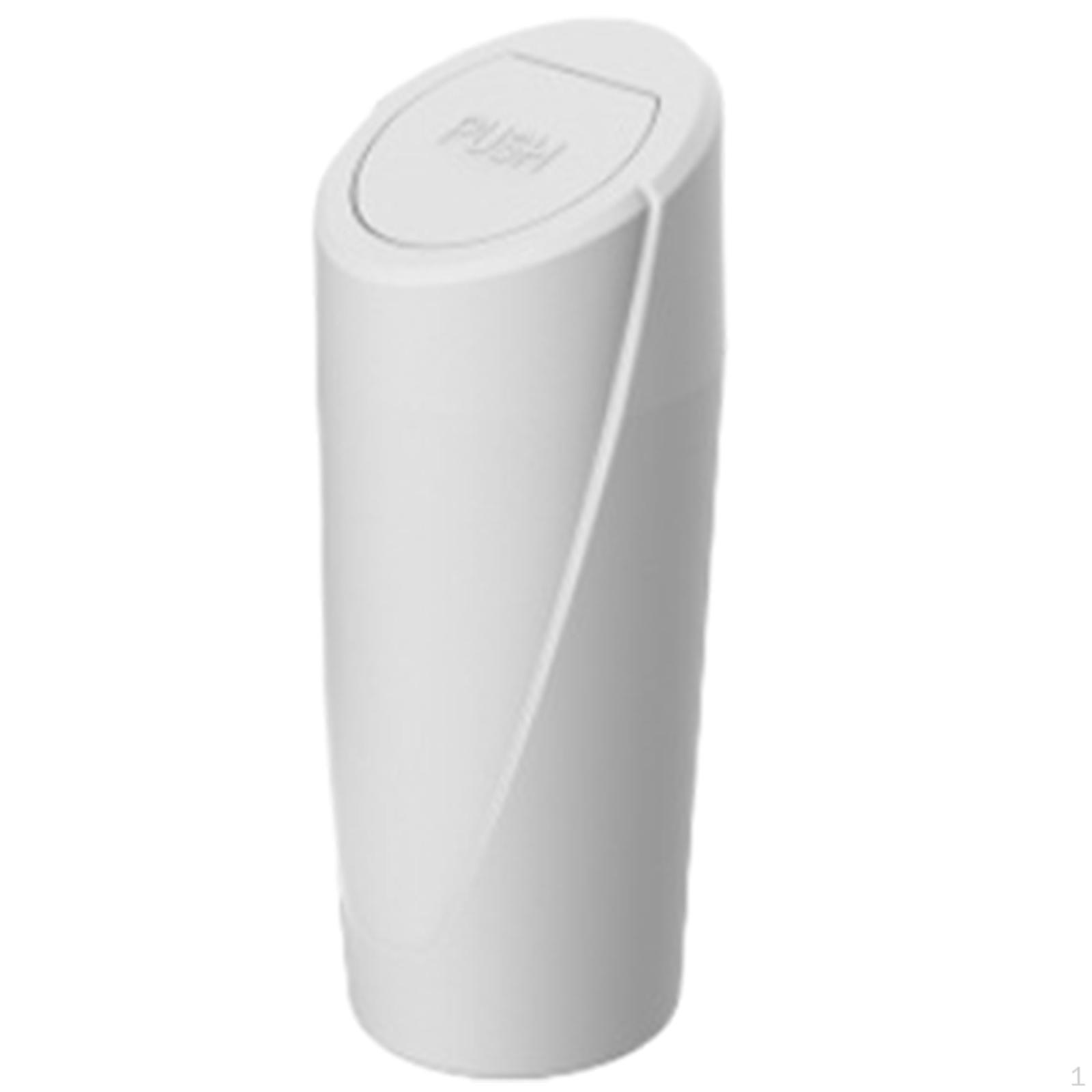 

Автомобильный держатель для мусора, органайзер для хранения в автомобиле, компактный мусорный контейнер для дома и автомобиля белый