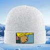 Fist And Yellow Sweater Design Unisex Women Unisex Knitted Hat Beanie Pullover Cap Winter Thermal Warm Christmas Outdoor Cycling Hi