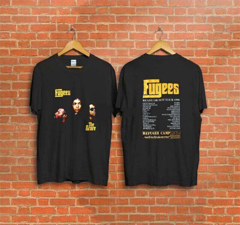 Vintage 1996 Fugees The Score Ready Or Not Concert Tour T-Shirt S