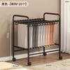 Trousers storage rack floor movable trousers rack multifunctional wardrobe hanging trousers iron tro