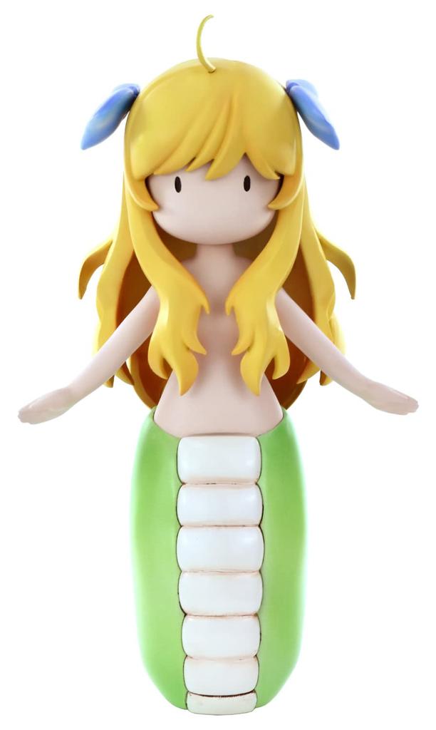 Bellfine Dropkick Approximately 150mm Plastic Molded In White Jashin-chan Jashin-chan, Tall, Non-scale Model, B5-011,