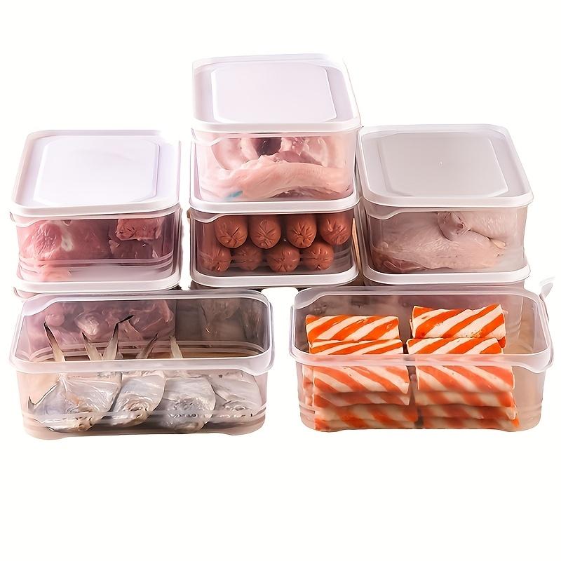 Lebensmittelechte Kühlschrank-Aufbewahrungsbox Küche Luftdichter Behälter Gefrierfach Obst- und Gemüse-Aufbewahrungsbox