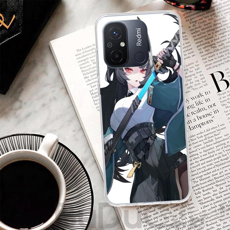 Hoshimi Miyabi Zenless Zone Zero ZZZ Cover For Xiaomi Redmi 13 13C 14C 12 12C 10 10C 9 9C 9T 9A Phone Case 10A 8A 8 7A 7 6A 6 K8