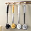Pot Brush Hanging Hole Design Deep Cleaning Kitchen Brush Universal Rotating Head Multi-Use Pan Cleaning Brush