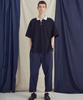 Moseu Pintuck Volume Pants_Navy