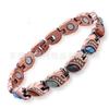 Womens Vintage Magnetic Alloy Bracelet With Micro Inlay Geometric Design Daily Wear Gift Giving