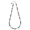 Armo Black + Silver Bead Necklace