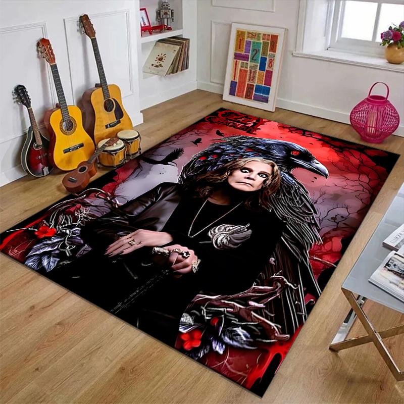 Ozzy Polyester Carpet, Soft Indoor Mat for Office Chair, Living Room, Computer Desk - Decorative Home Office Rug Design