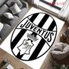 Tappeto Rug Juve per Soggiorno Camera da Letto Casa Decorazione Divano, Tappetino Antiscivolo per Giochi Bambini
