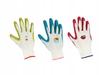 Protective gardening work gloves M latex