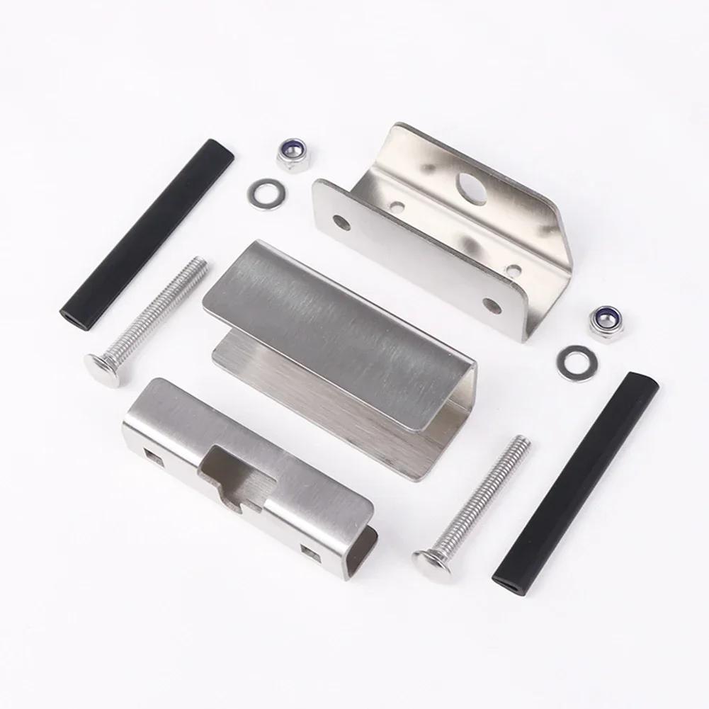 4/6Pcs RV Photovoltaic Bracket Ship Camper Top Box Stable Bracket Stainless Steel Fixed Photovoltaic Bracket Roof Rack Mount Kit