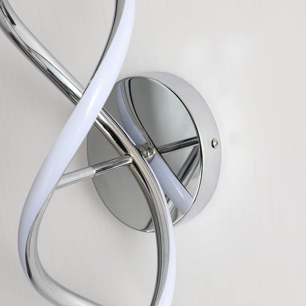 EIDSUNM Bracket Light, LED Wall Light, Nordic Style, 24W LED Compatible, Staircase, Ambient Lighting, Wall Light, Indoor Decorative Wall Lamp,