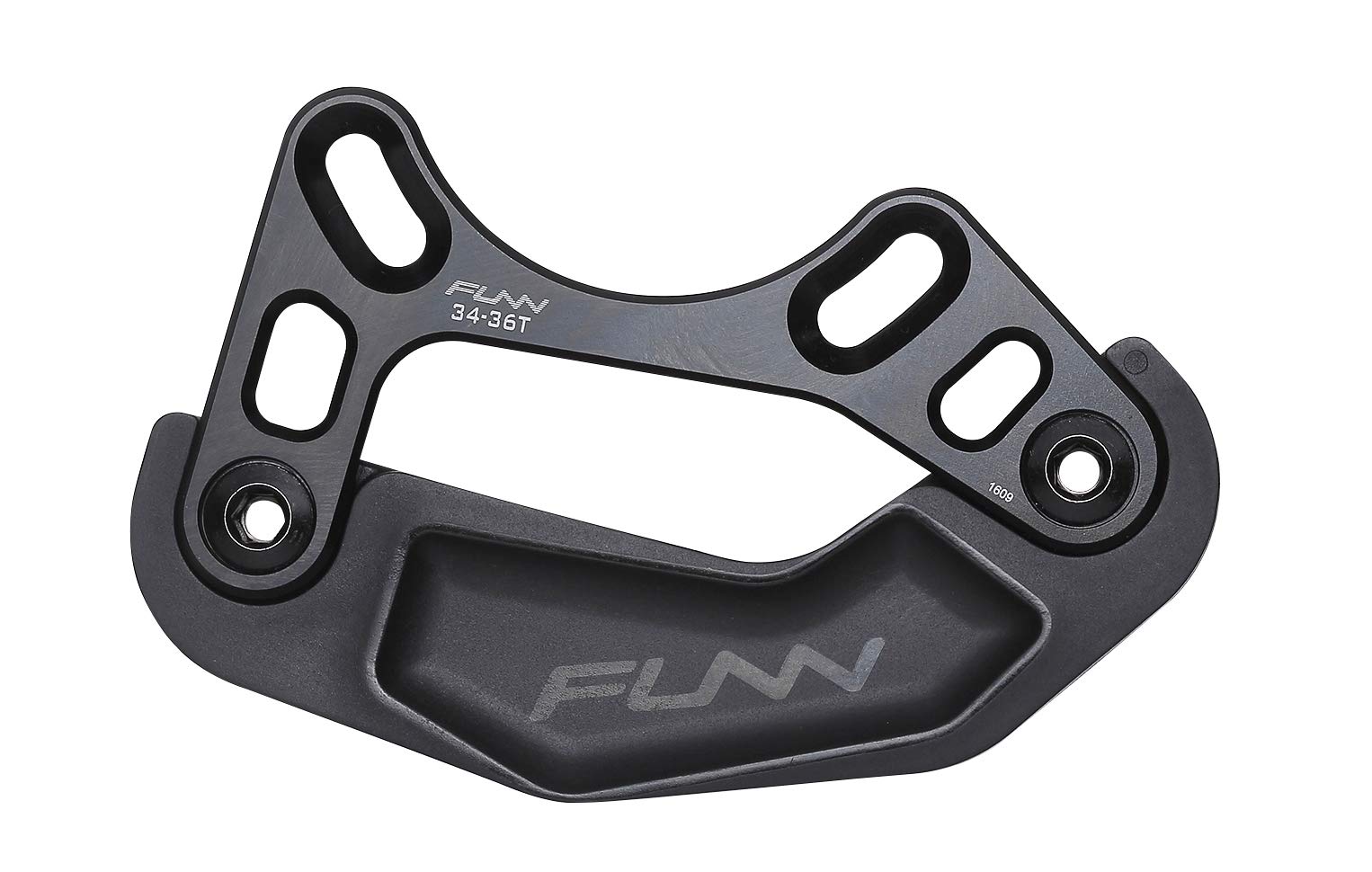 Защита звезды Funn Zippa Bash Bash Chainring Protector для велосипеда/MTB, 34T-36T, чёрный