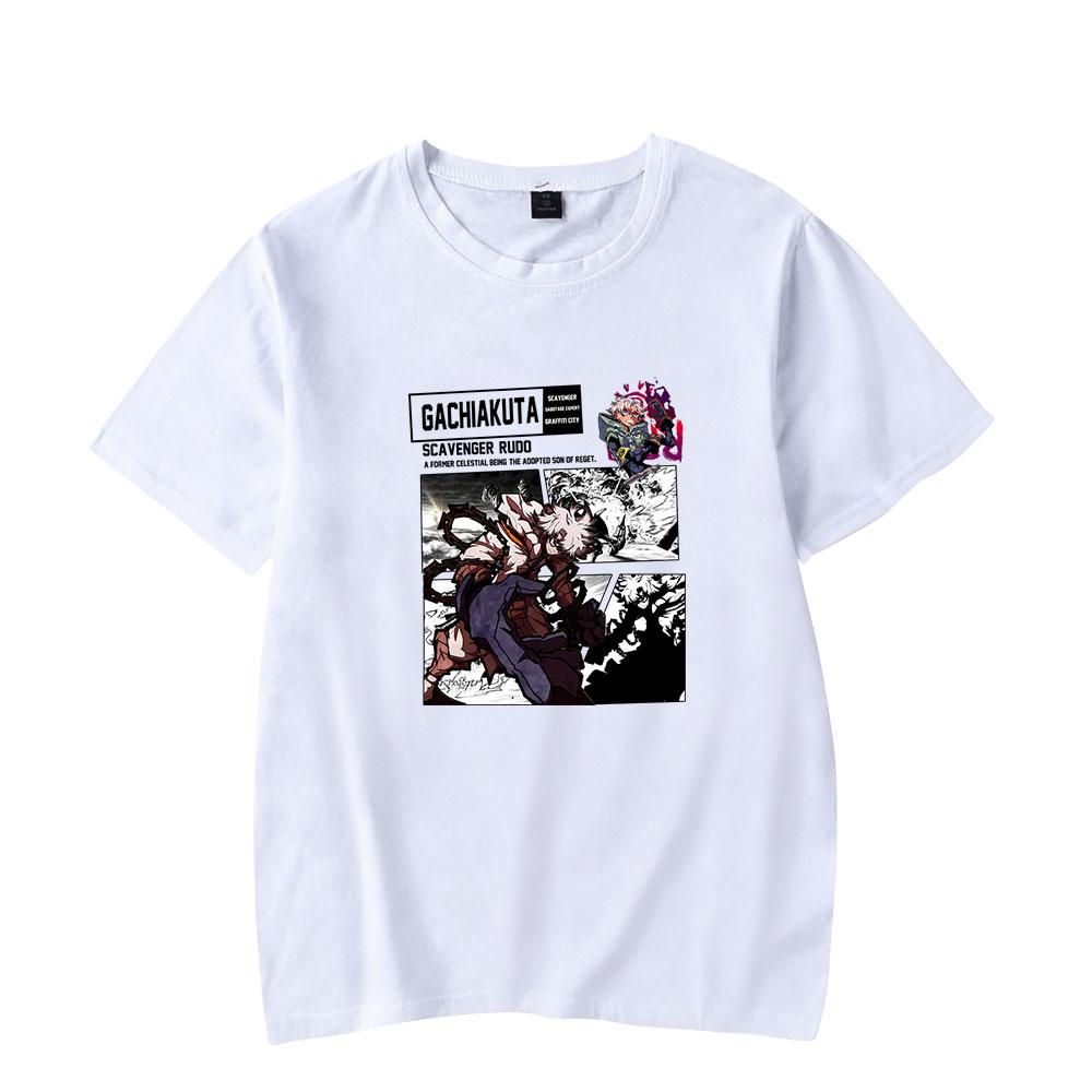 Summer Women Men's Short Sleeve Tshirt Gachiakuta Cartoon Fitness Clothing Men Tee Shirt Cosplay T-Shirt
