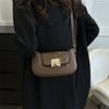 Niche Designer High-end Underarm Bag 2025 New French Versatile Retro Shoulder Crossbody Small Square Bag