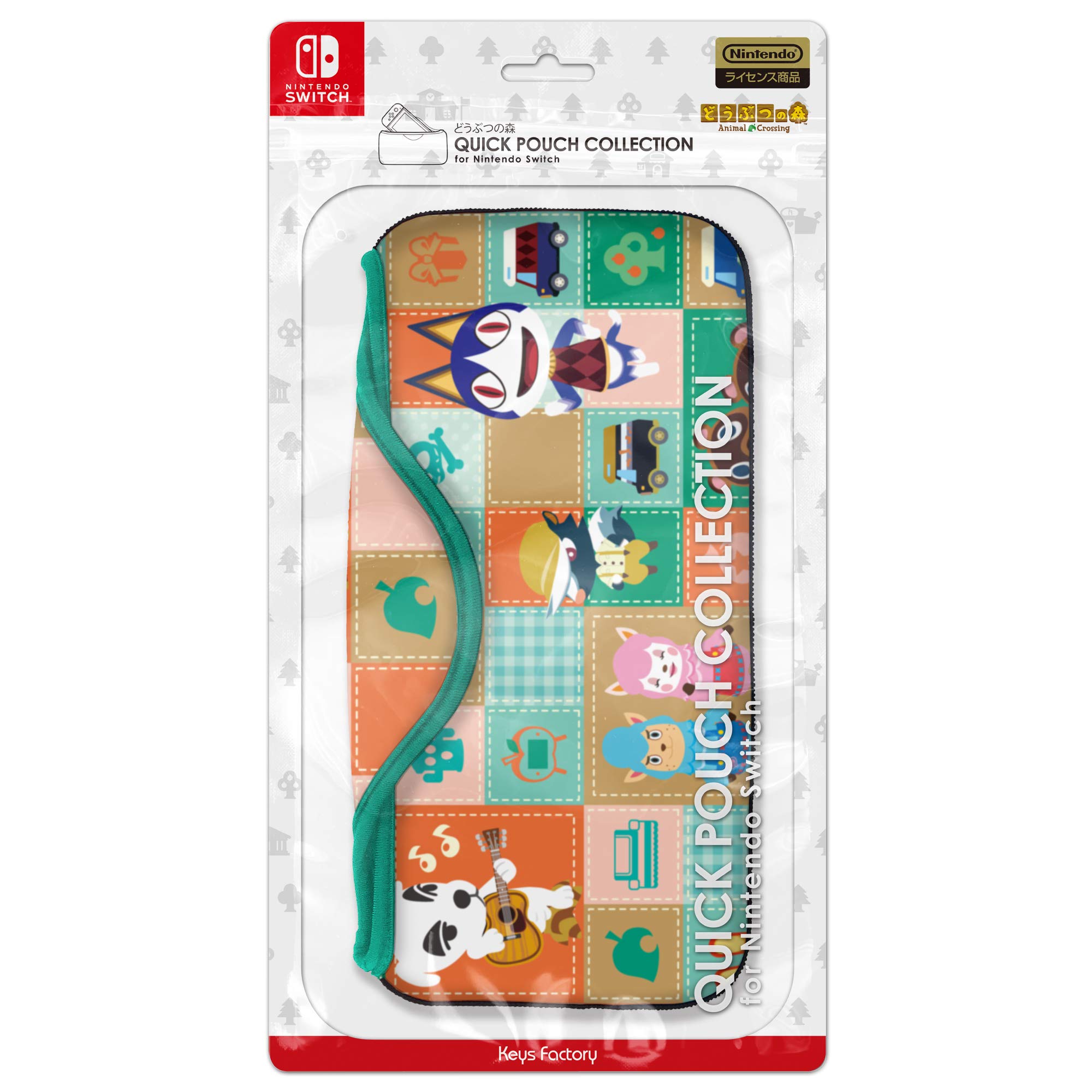 

licensed QUICK POUCH COLLECTION for Nintendo Switch New [Nintendo product] (Animal Crossing Horizons) Type-A