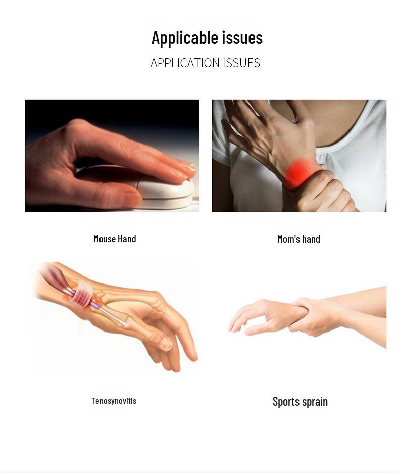 Pánský sportovní chránič zápěstí - Náramek na šlachy pro basketbal, vzpírání a fitness; Ochranný rukáv pro podvrtnutí a podporu kloubů.