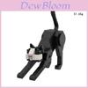 Pet Cat Building Blocks Set With Abs Material Creative Diy Toy For Kids